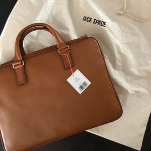 Brand new never used Jack spade briefcase